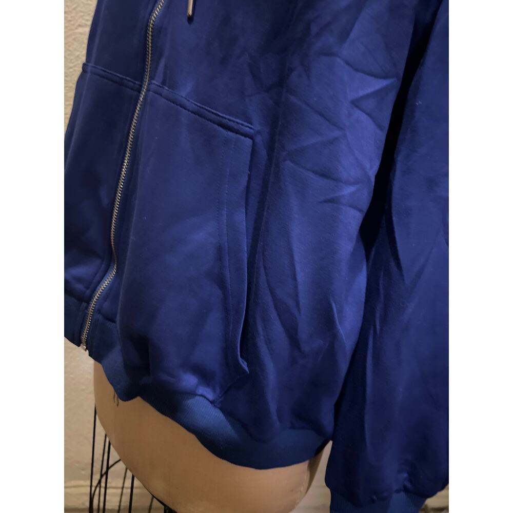 Women's Casual Long Sleeve Zip Up Sweatshirt Hoodie Jacket NWT Size XL - Picture 5 of 11